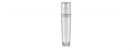 Botol Losion Bulat Akrilik 100ml - HB-100 Planet Logam (Kemasan Kosmetik Akrilik Bulat Metalik)